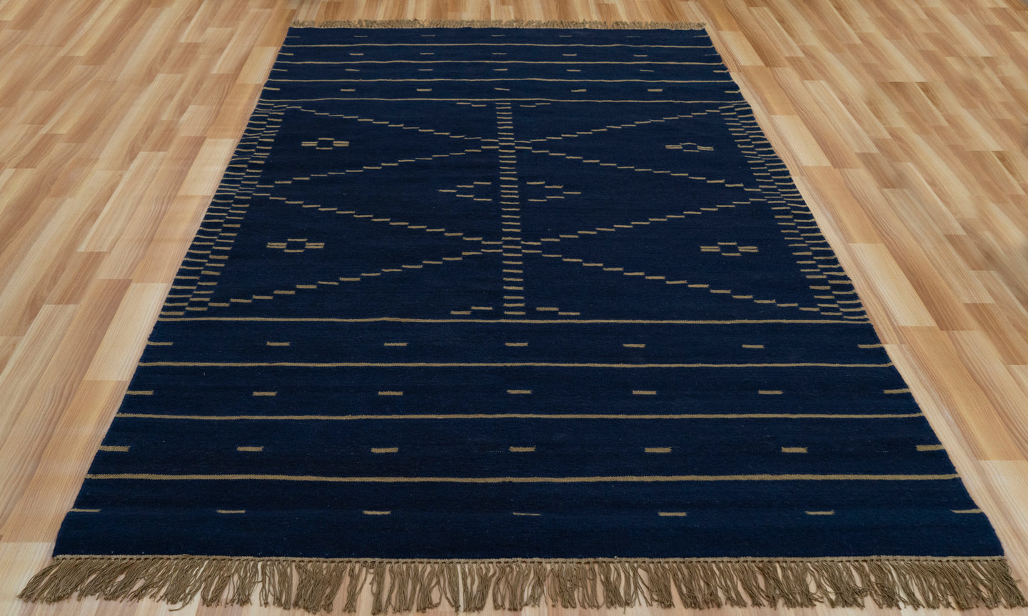 Geometric Dhurrie Rug